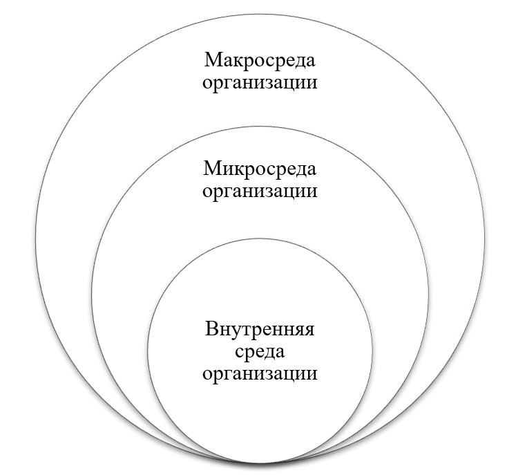 К макросреде относятся