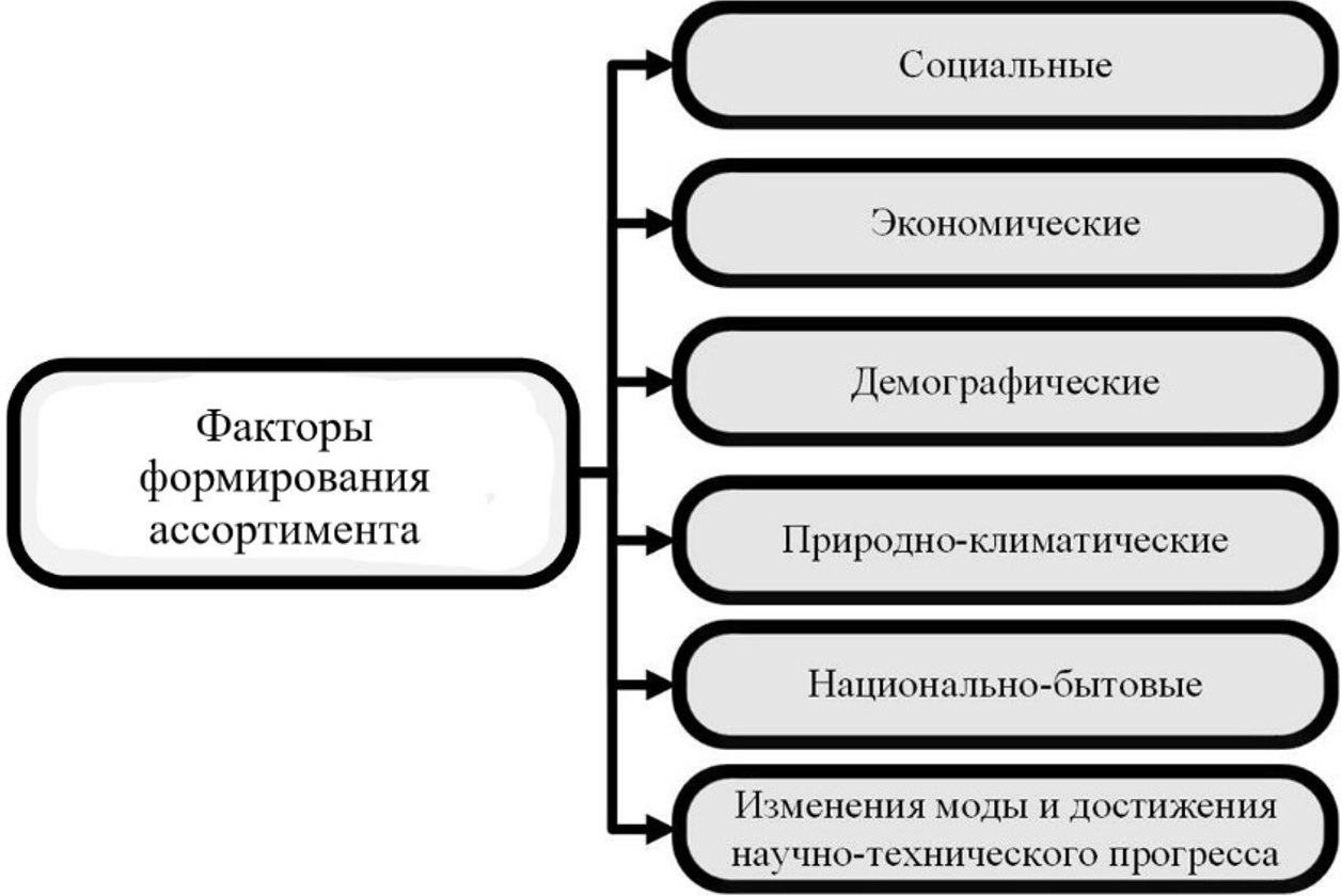 Формирование ассортимента курсовая. Структура компании.