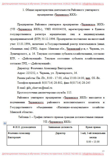 Пример отчета по практике МИЭП