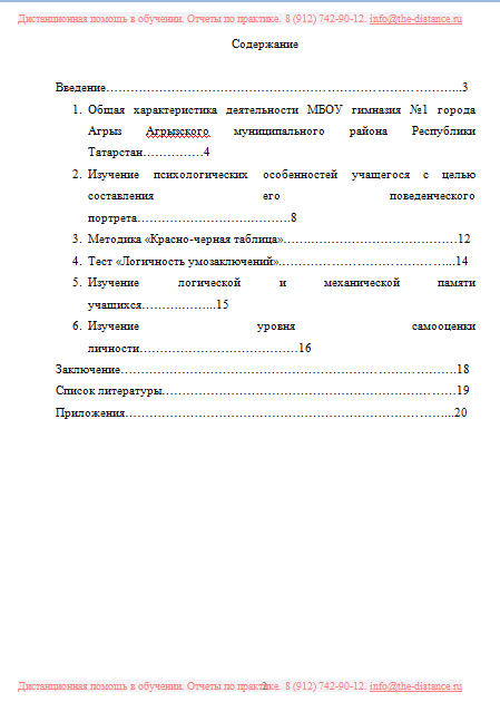 Пример отчета по практике КФУ